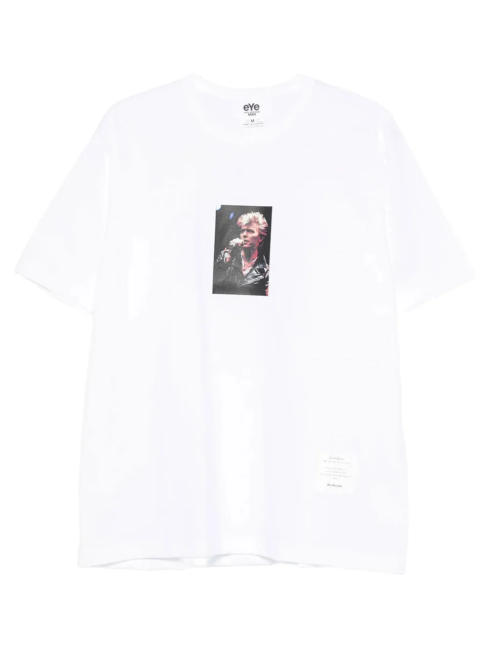 David Bowie-Print Cotton T-Shirt sold by Wanan Luxury