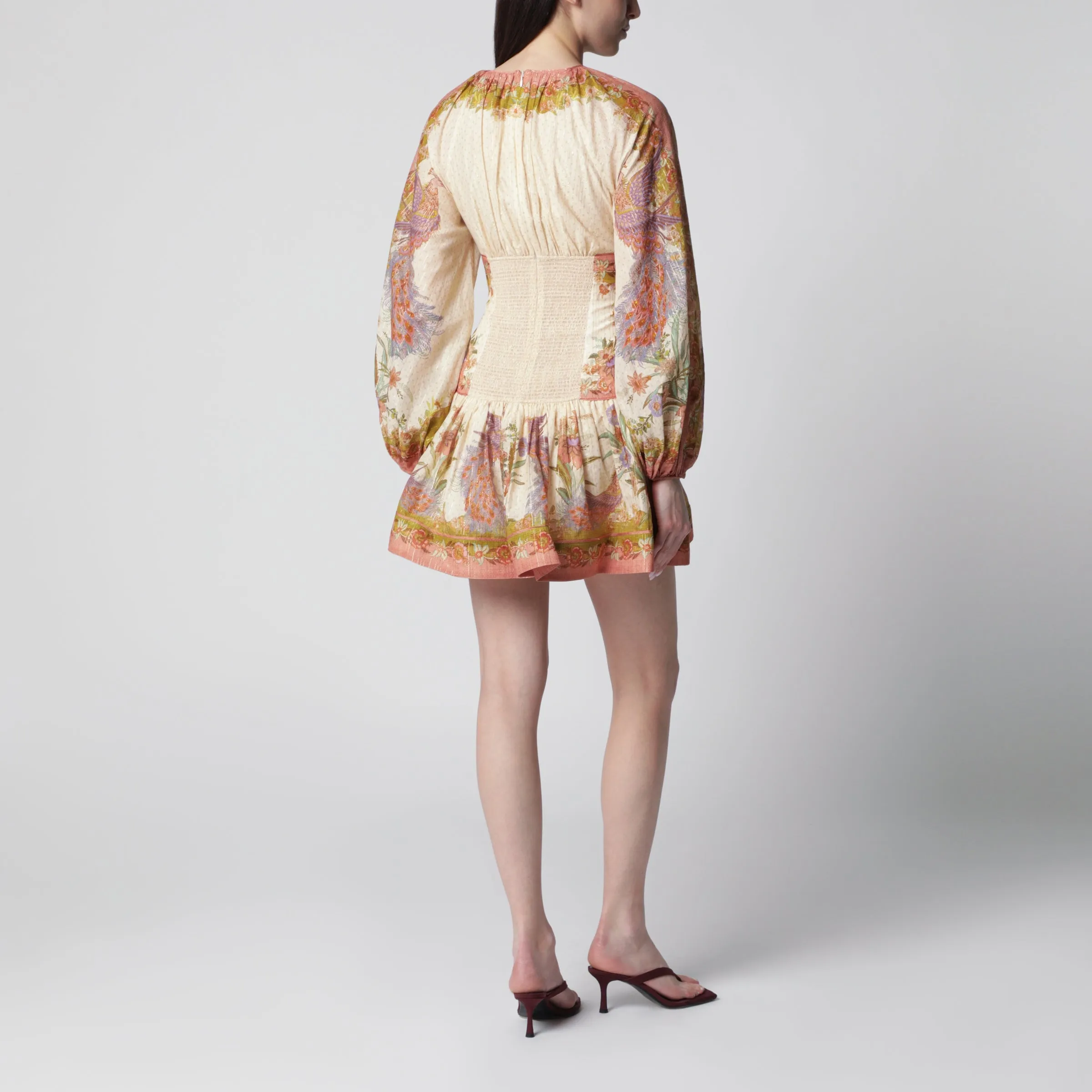 Indra Mini Dress With Floral Motif sold by Wanan Luxury product image thumbnail 3