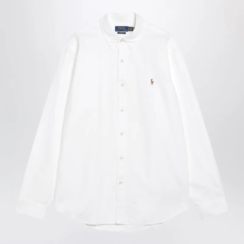 White Oxford Custom-Fit Shirt made by Polo by Ralph Lauren
