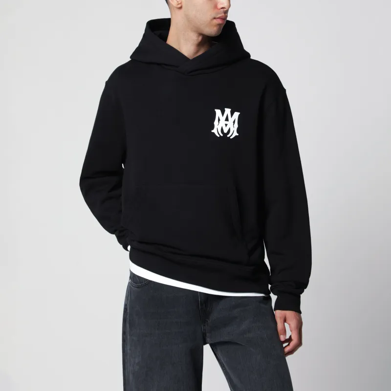 Black Hoodie With Logo made by AMIRI