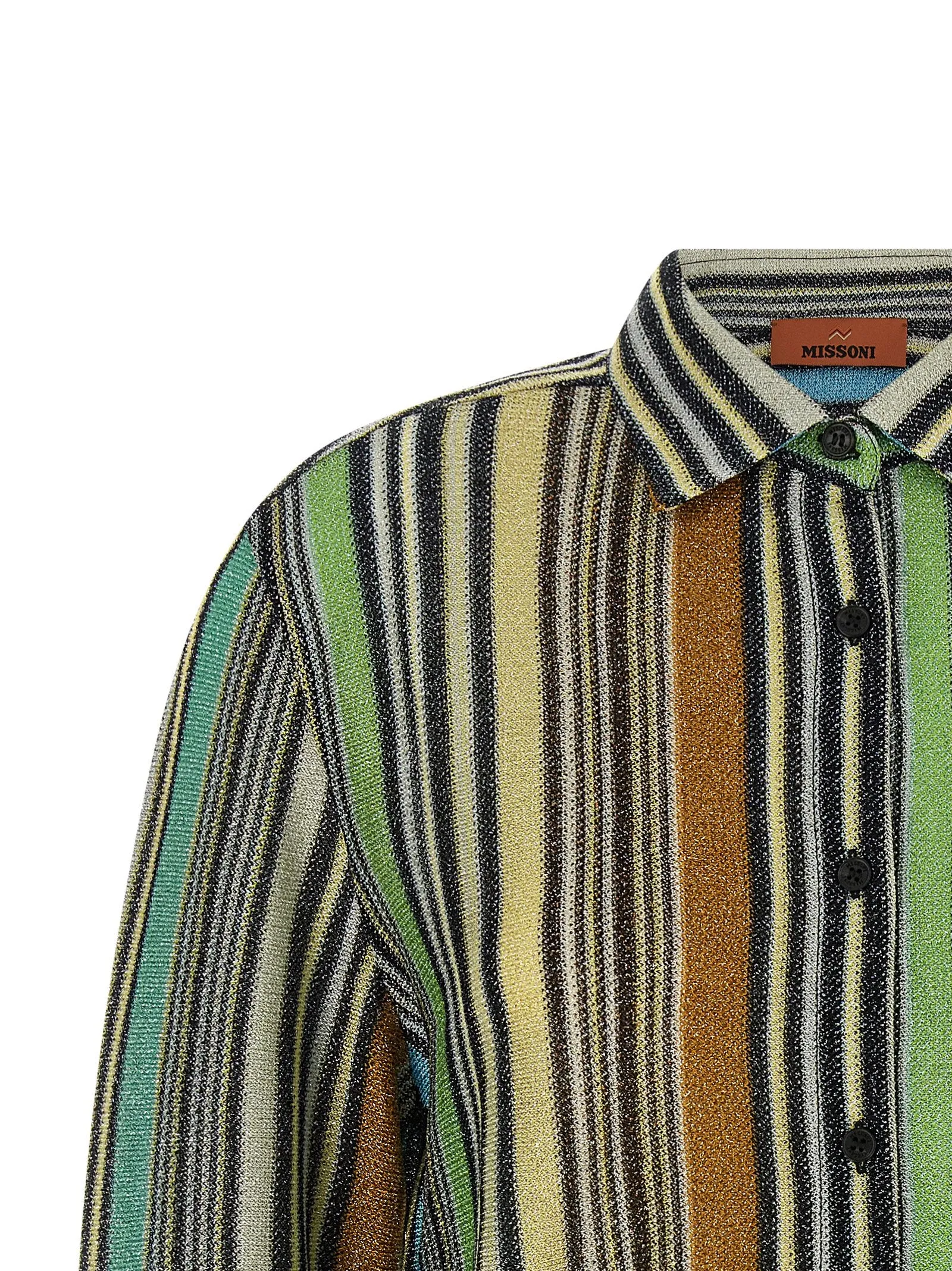 Lamé Viscose Shirt Shirt And Blouse Multicolor sold by Wanan Luxury product image thumbnail 3