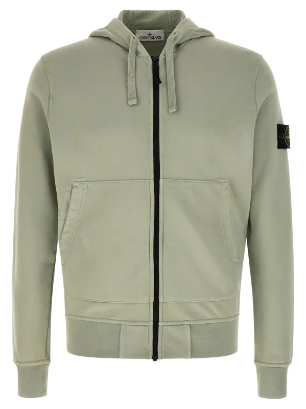 6100061 Sweatshirt Green made by Stone Island