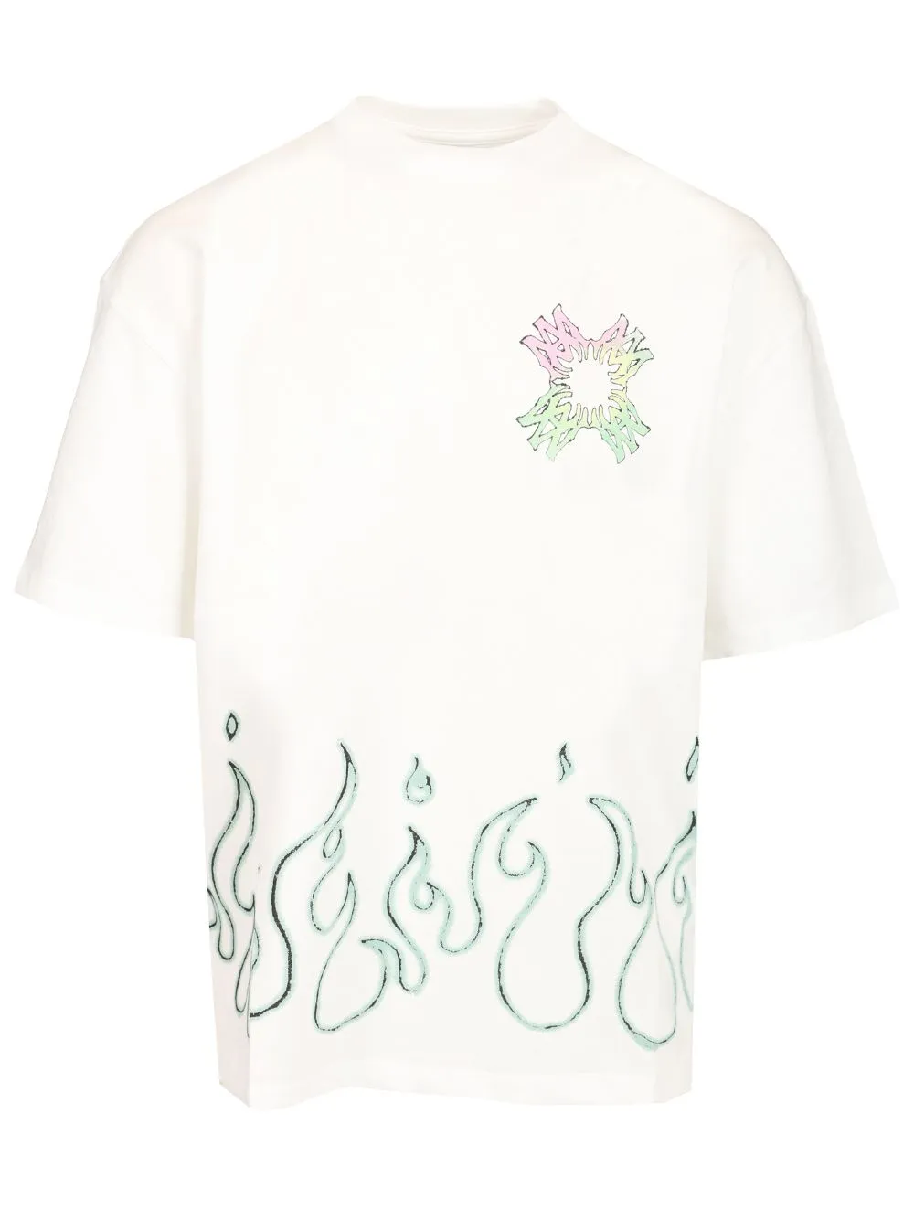 Printed T-Shirt White sold by Wanan Luxury