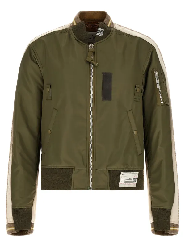 Aviator Bomber Jacket Puffer Jackets Multicolor made by Maison MIHARA YASUHIRO