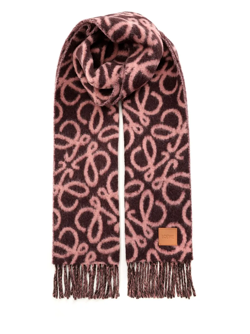 Scarf Scarves And Foulards Brown sold by Wanan Luxury