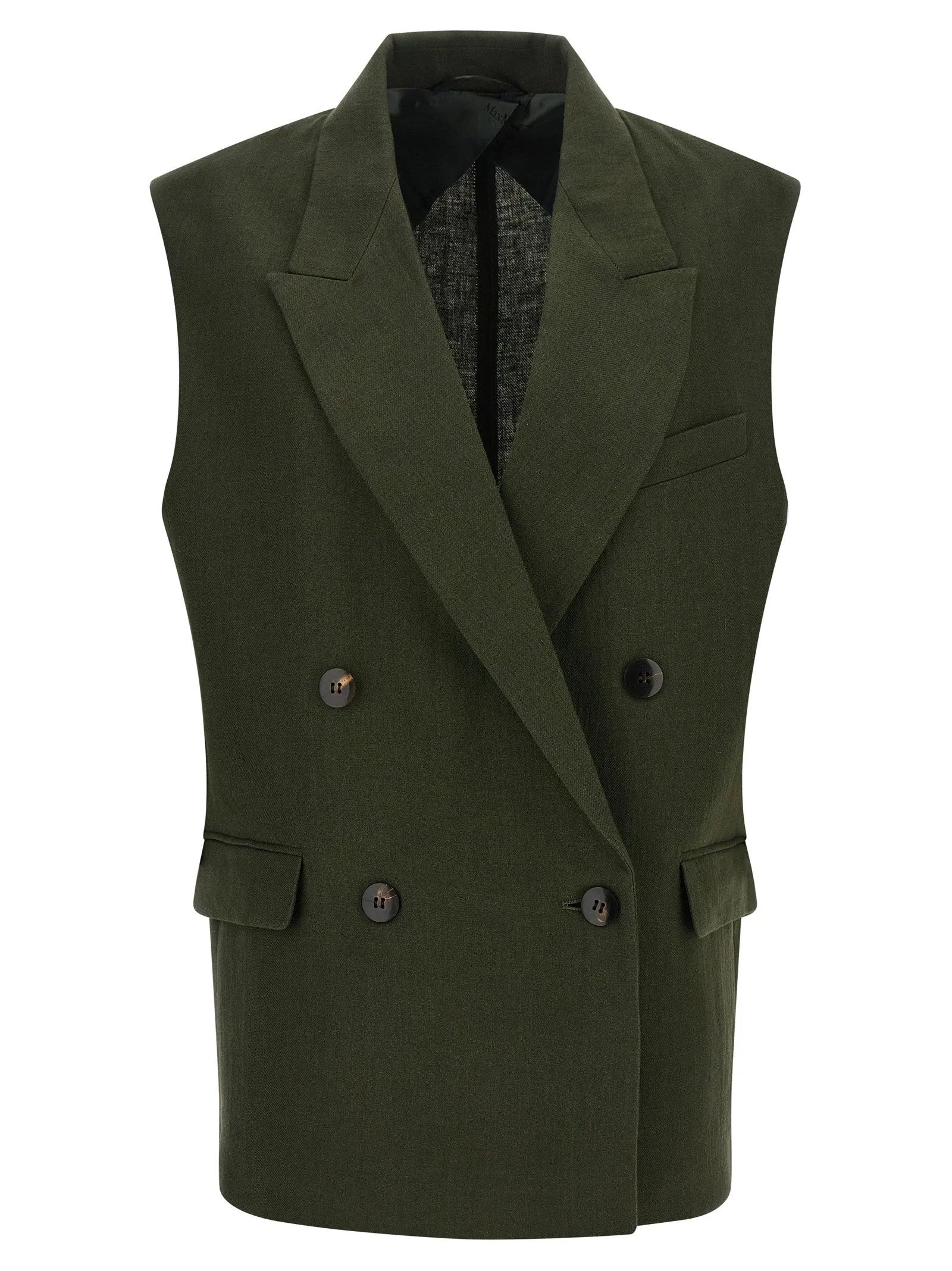 Mstaia Gilet Green sold by Wanan Luxury