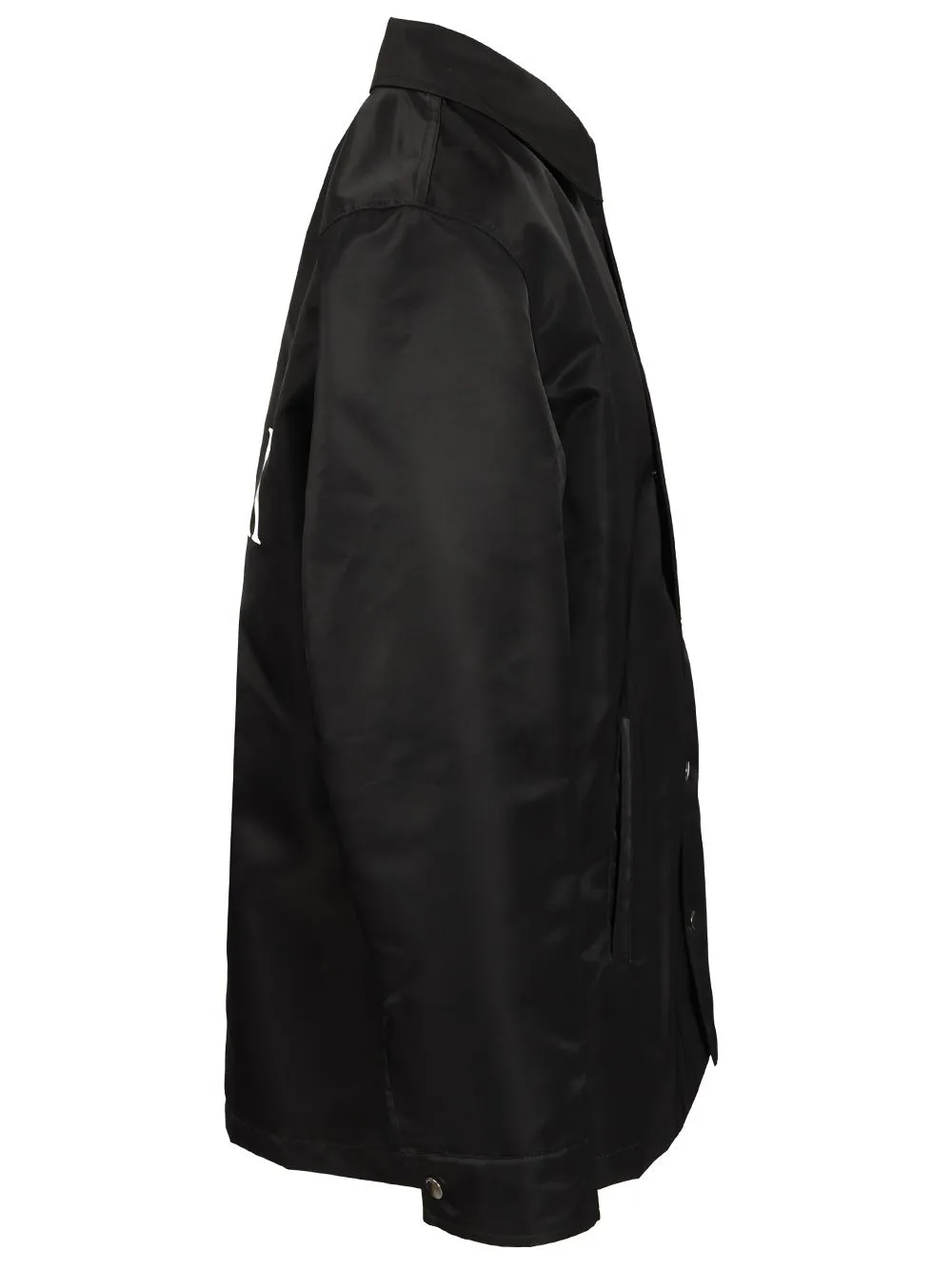 Printed Shirt Jacket Jackets Black sold by Wanan Luxury product image thumbnail 3