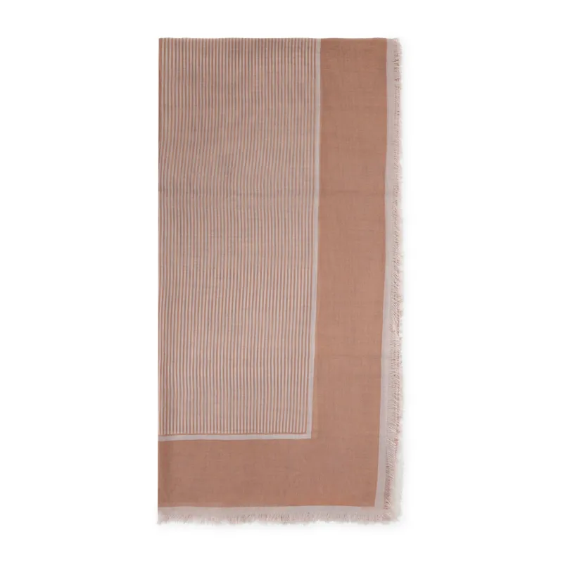 Scarves Brown made by Yves Saint Laurent