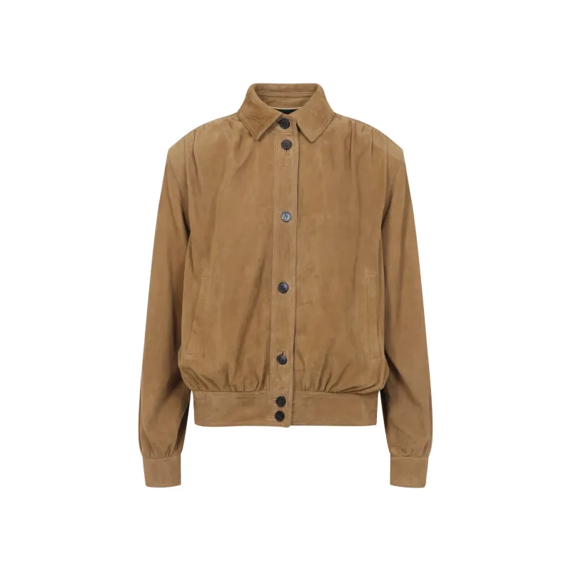 Jackets Brown made by Yves Saint Laurent