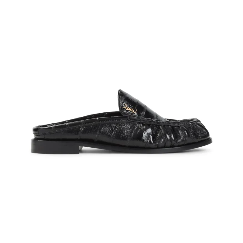 Loafers Black made by Yves Saint Laurent