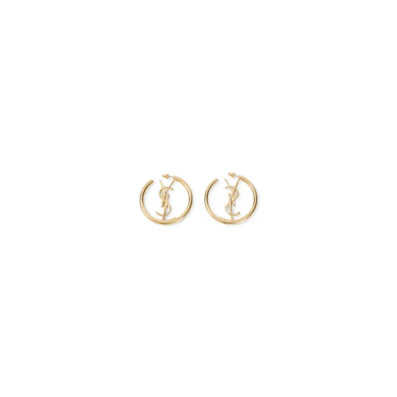 Earrings Metallic made by Yves Saint Laurent