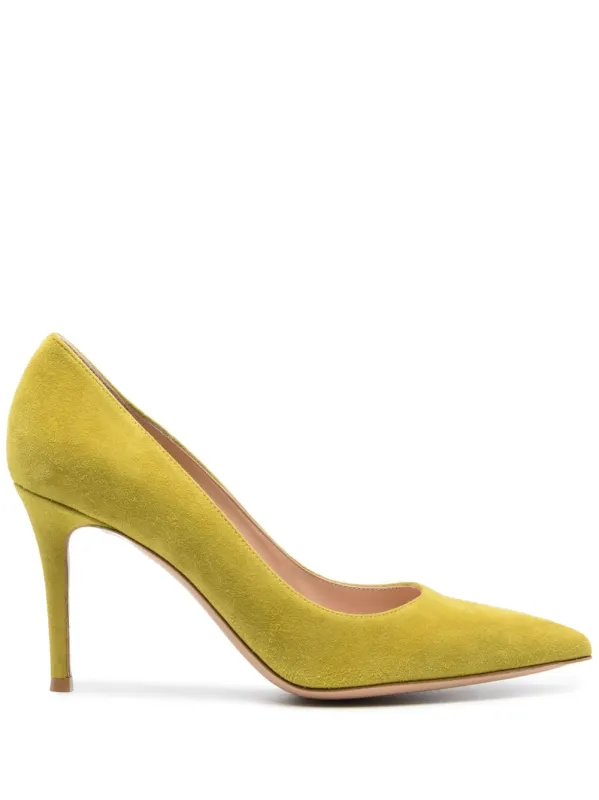 Gianvito Suede Leather Pumps made by Gianvito Rossi