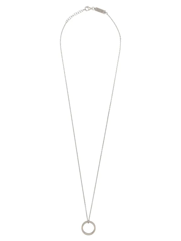Logo Necklace Jewelry Silver made by Maison Margiela