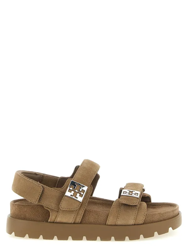 Mellow Sandals Beige made by Tory Burch