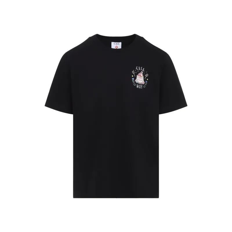 T-Shirts Black made by Casablanca