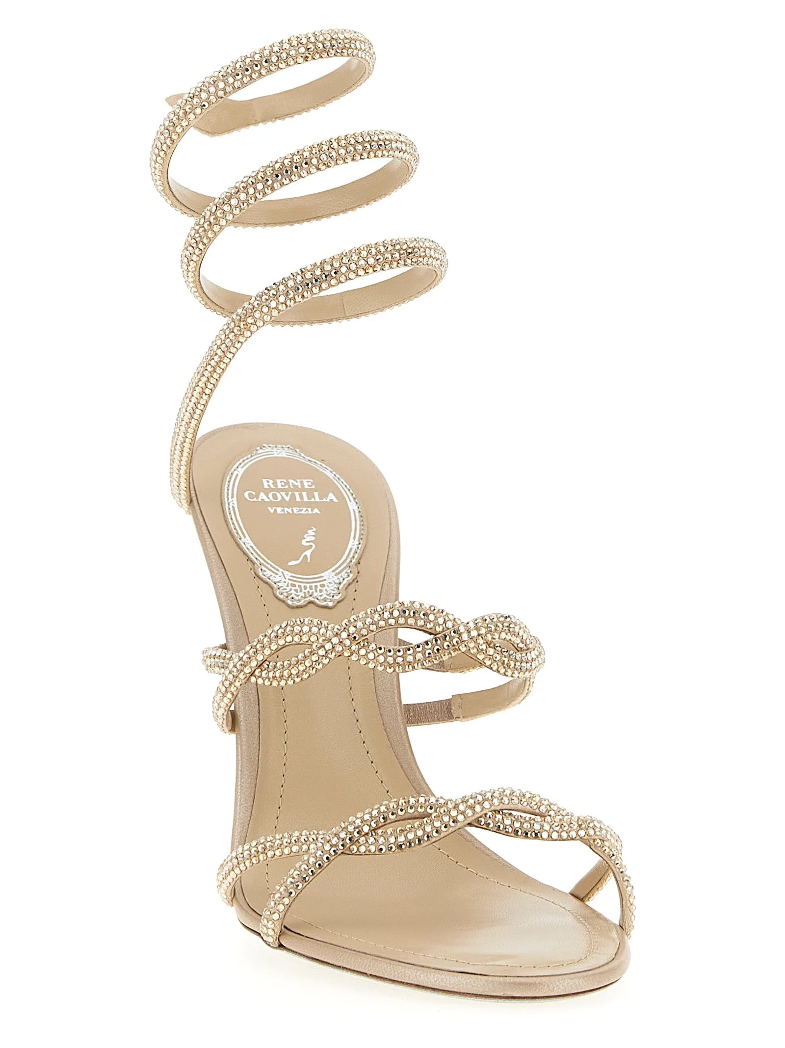 Braid Cleo Sandals Beige sold by Wanan Luxury product image thumbnail 2
