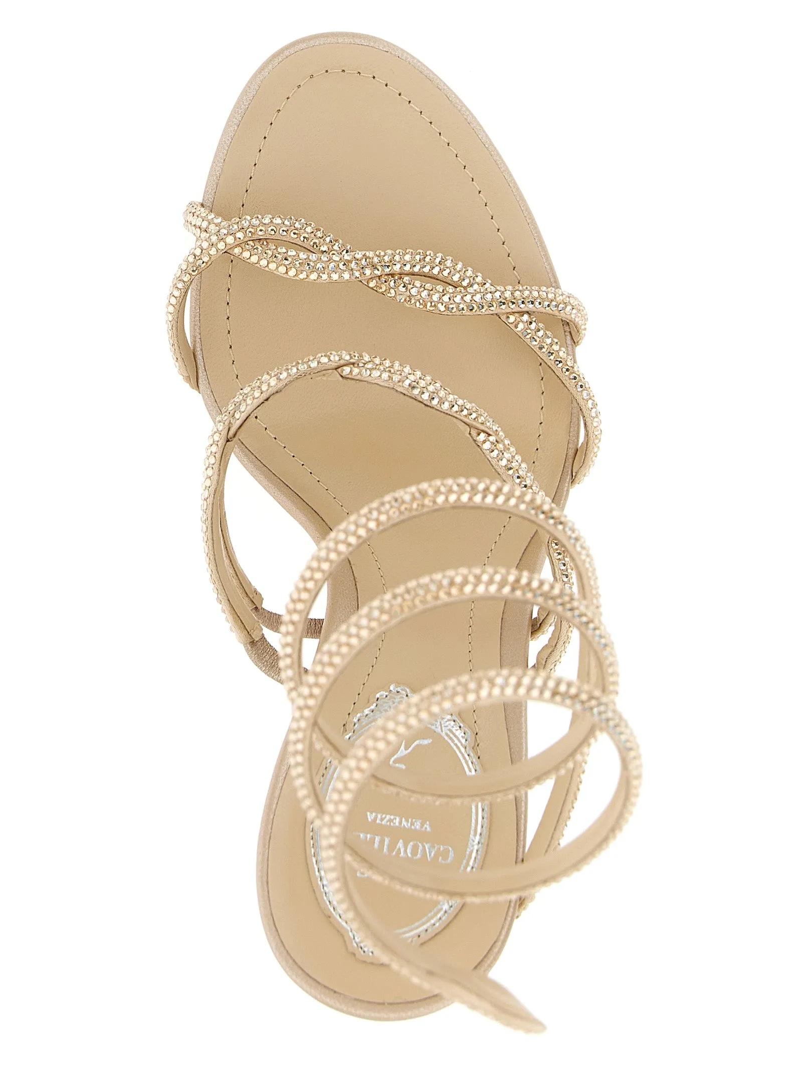 Braid Cleo Sandals Beige sold by Wanan Luxury product image thumbnail 4