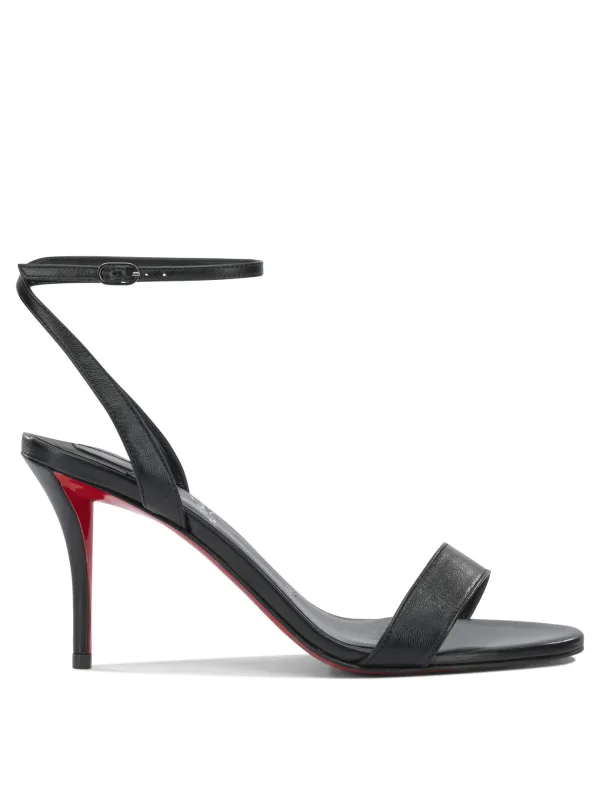 Sandals Black made by Christian Louboutin