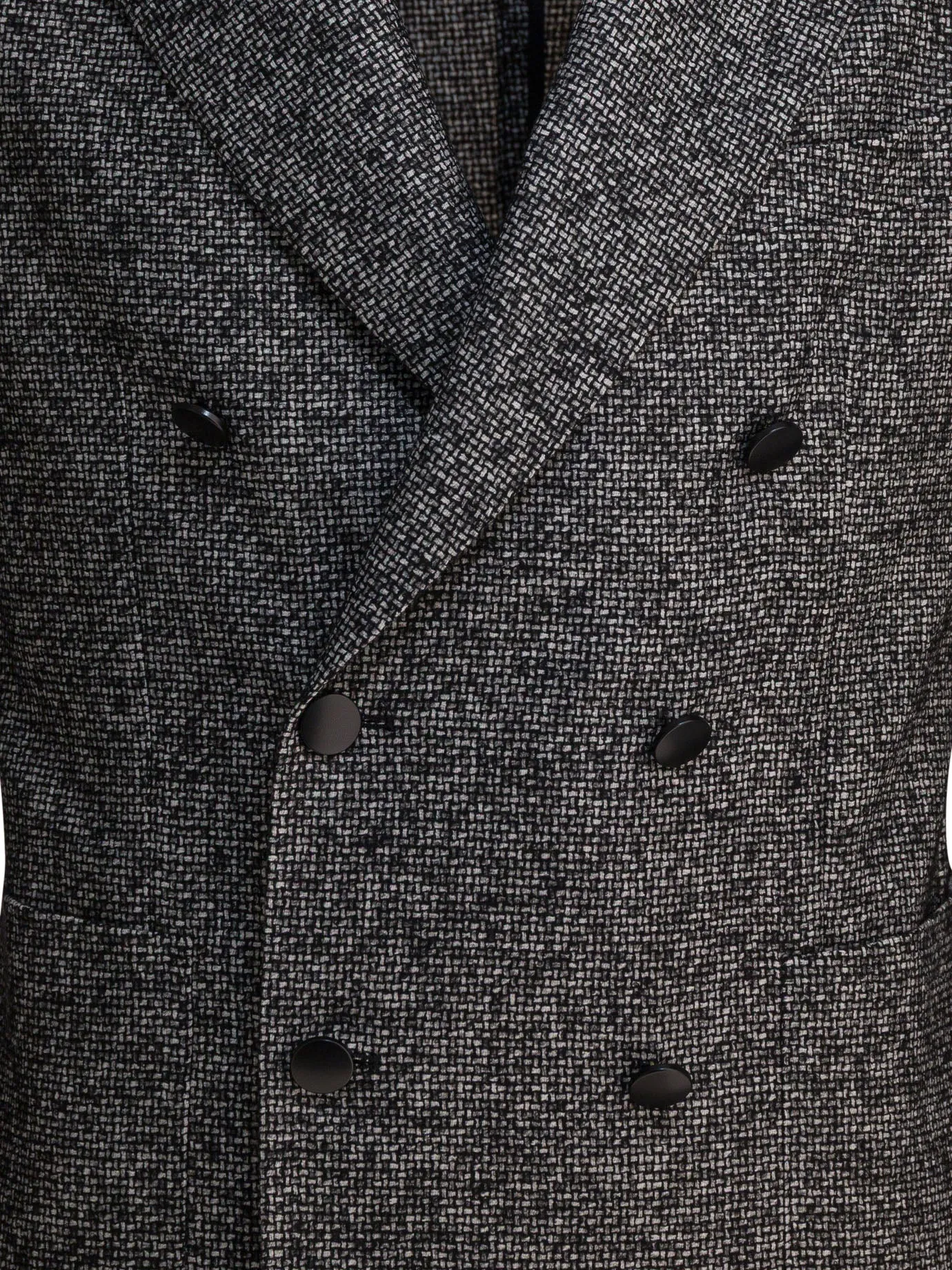 Wool Blazer Jackets And Coats Grey sold by Wanan Luxury product image thumbnail 3