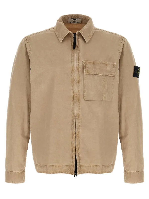 1200008 Shirt And Blouse Beige made by Stone Island