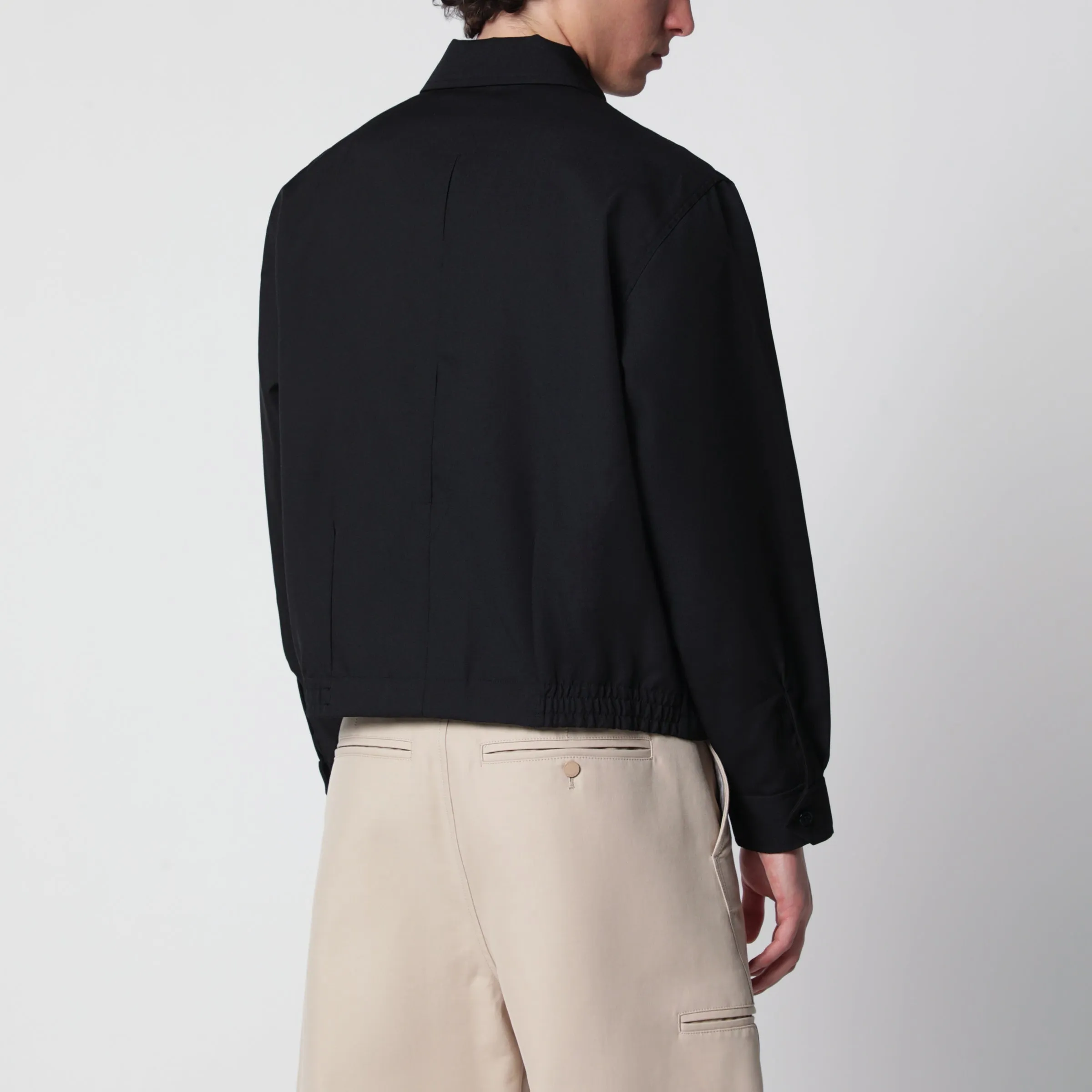 Black Twill Sport Jacket sold by Wanan Luxury product image thumbnail 3