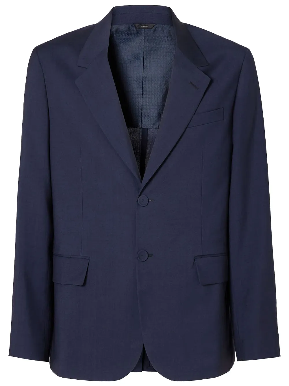 Wool Canvas Single-Breasted Blazer sold by Wanan Luxury product image thumbnail 4