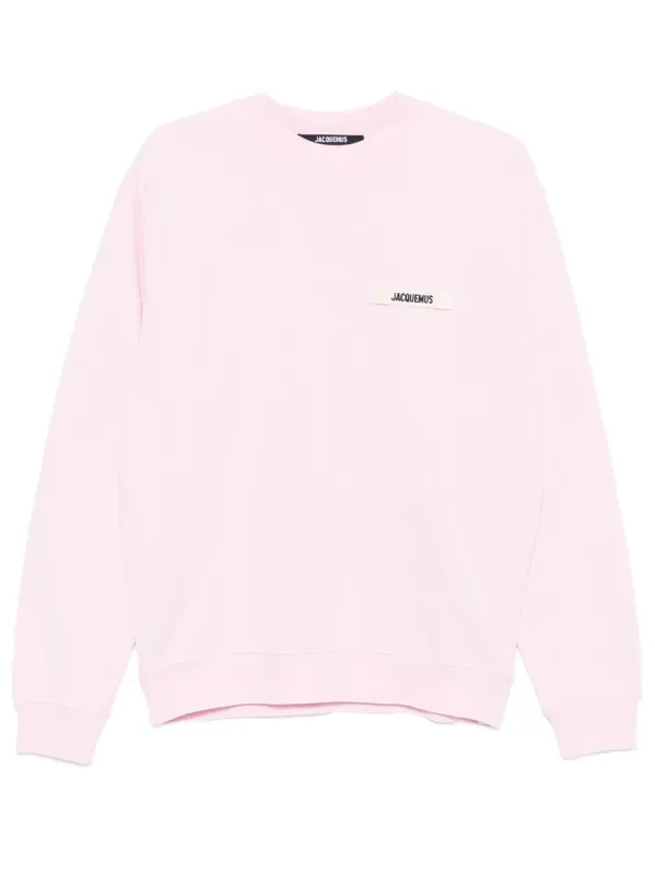 Le Sweatshirt Gros Grain In Cotton made by Jacquemus