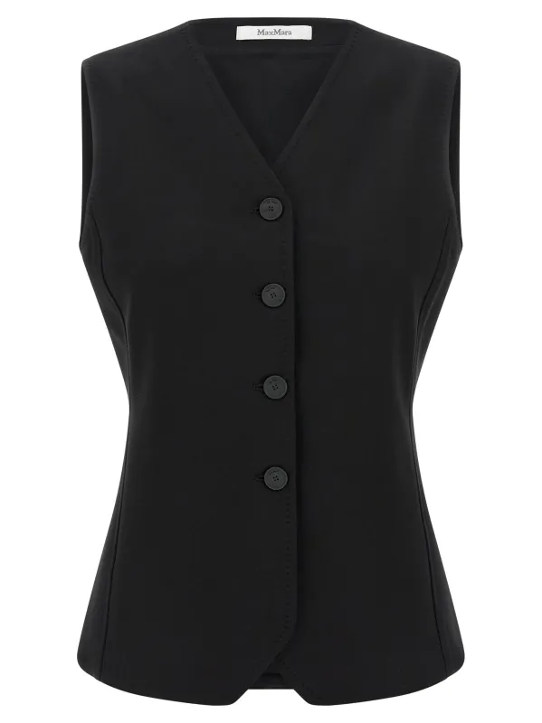 Fornovo Gilet Black made by MaxMara