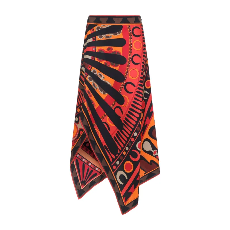 Long Skirts Red made by Emilio Pucci