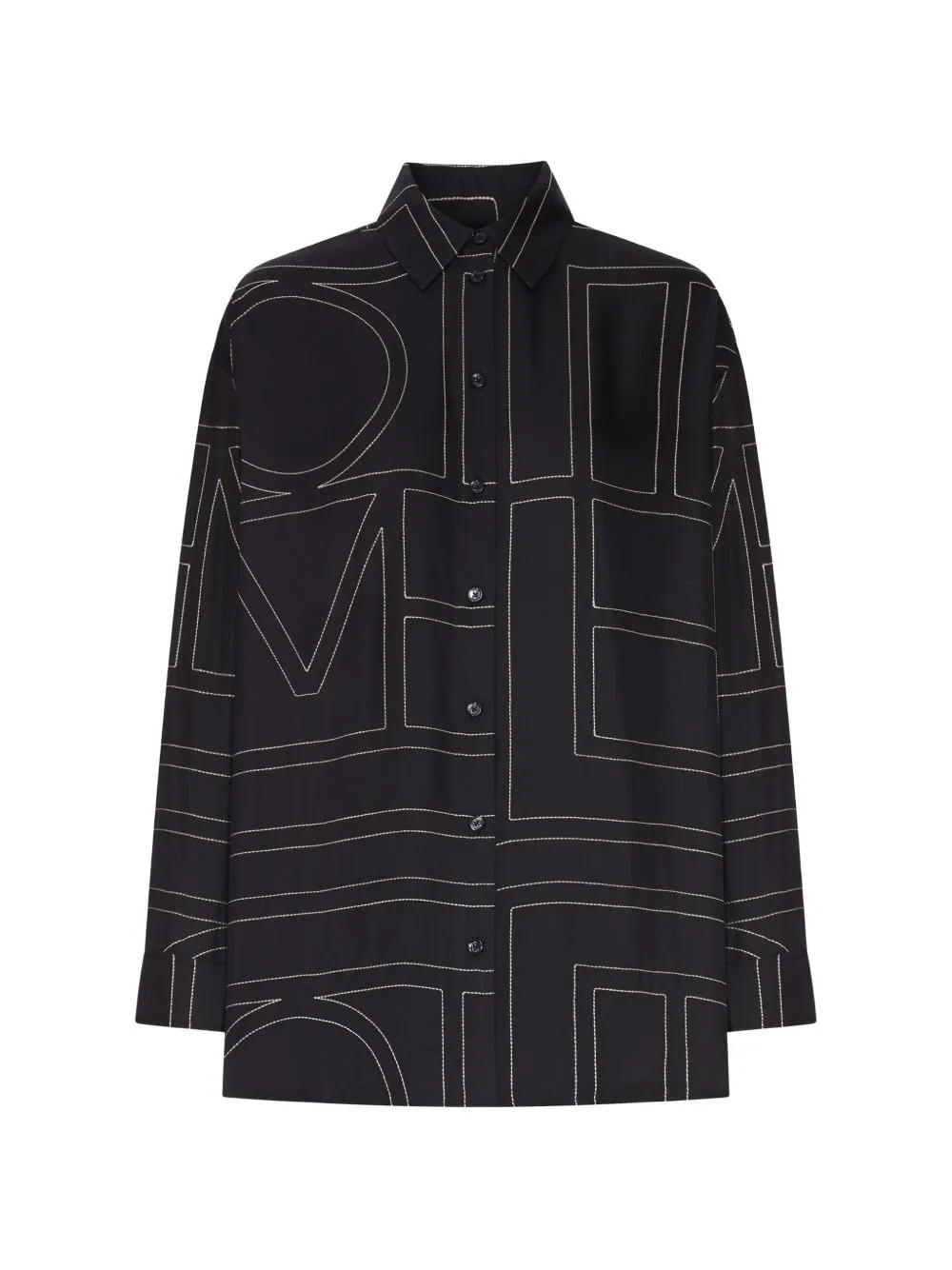 Embroidered Silk Shirt sold by Wanan Luxury