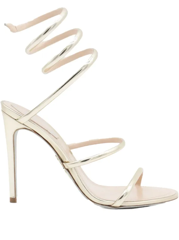 Cleo Heel Sandals made by Rene Caovilla
