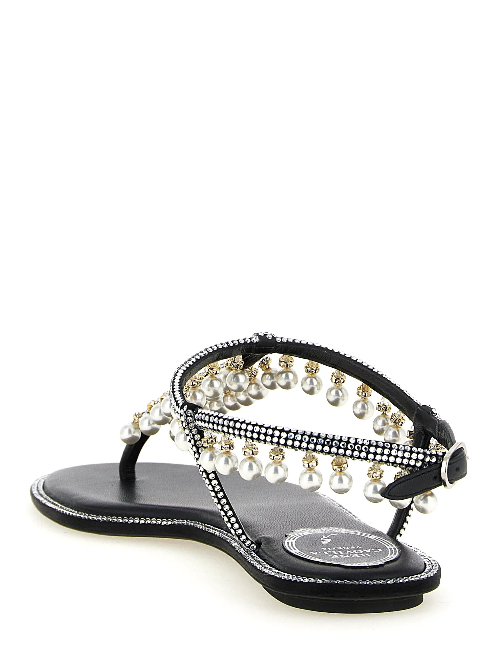 Diana Sandals White/Black sold by Wanan Luxury product image thumbnail 3