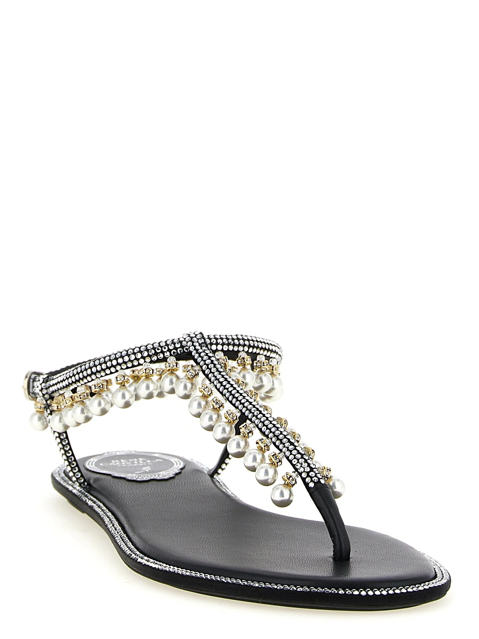 Diana Sandals White/Black sold by Wanan Luxury product image thumbnail 2