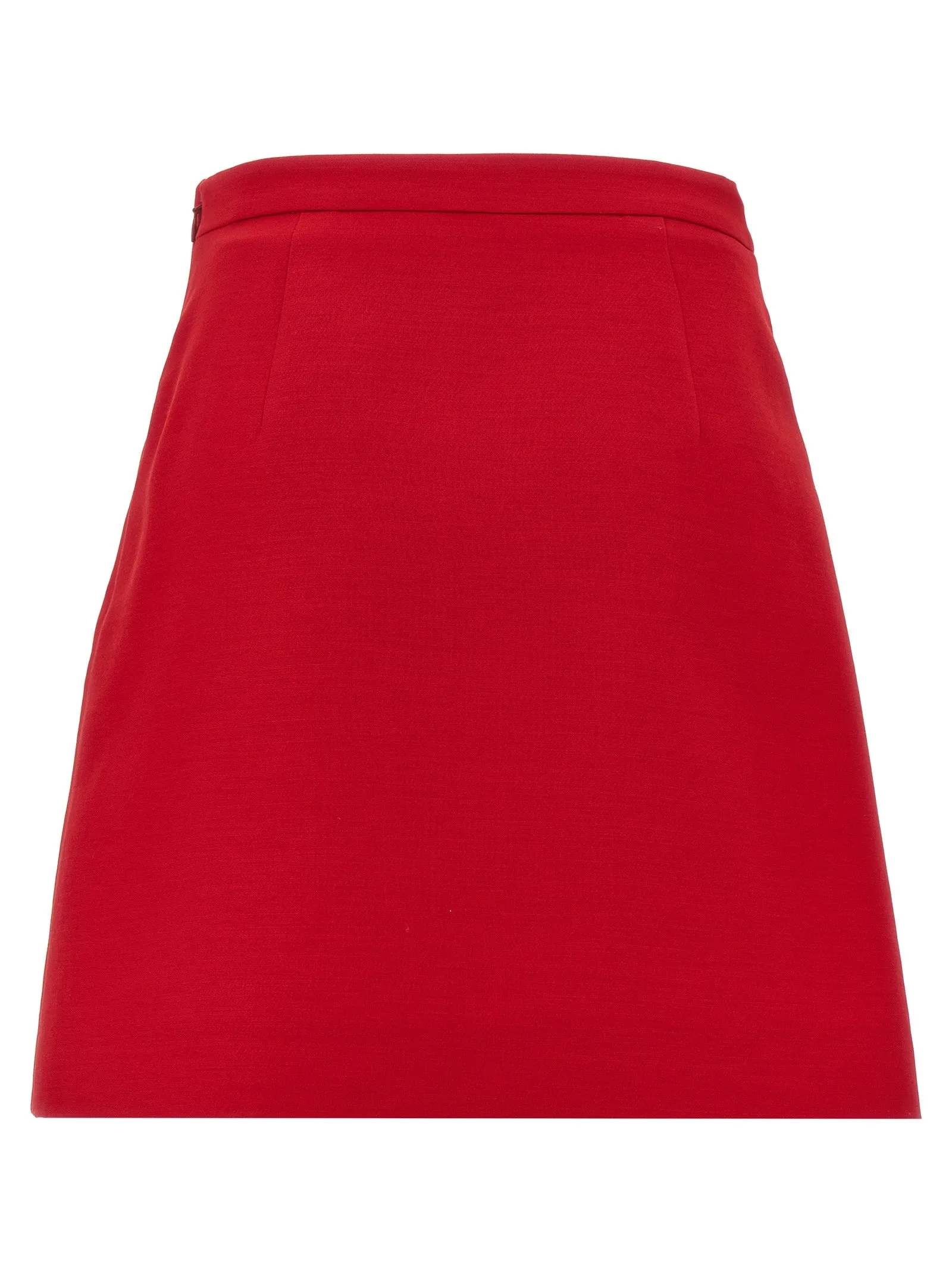 Valentino Garavani Crepe Couture Skirt Skirts Red sold by Wanan Luxury product image thumbnail 2
