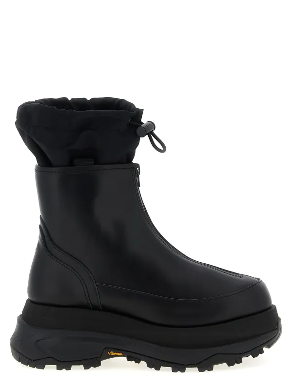 Zip Up Boots Boots And Ankle Boots Black made by Sacai