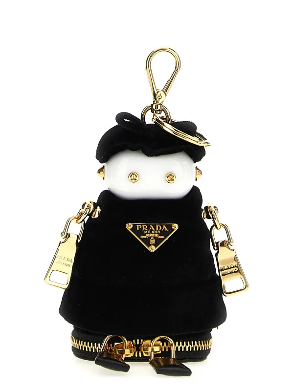 Soft Robot Bag Accessories Black made by Prada