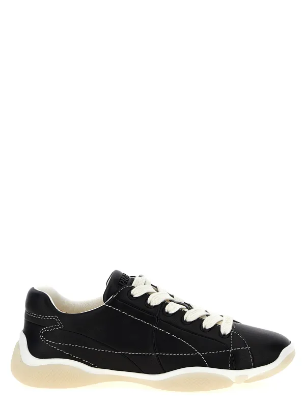 Nappa Sneakers Black made by Prada