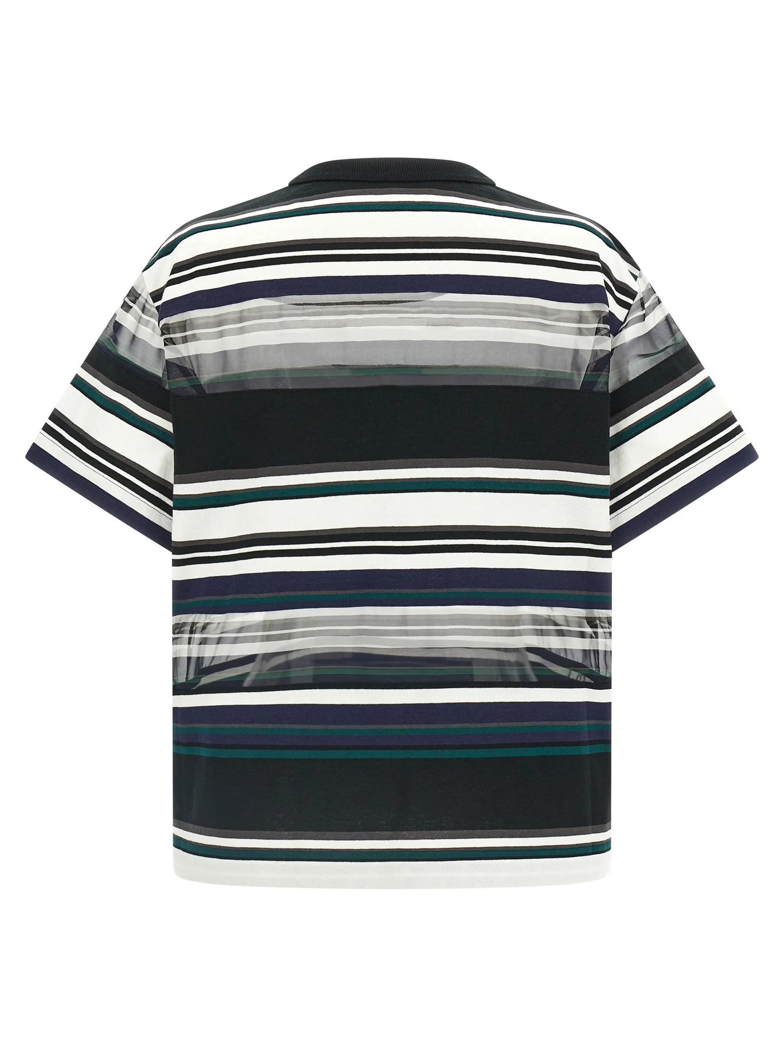 Organza Insert T-Shirt Multicolor sold by Wanan Luxury product image thumbnail 2