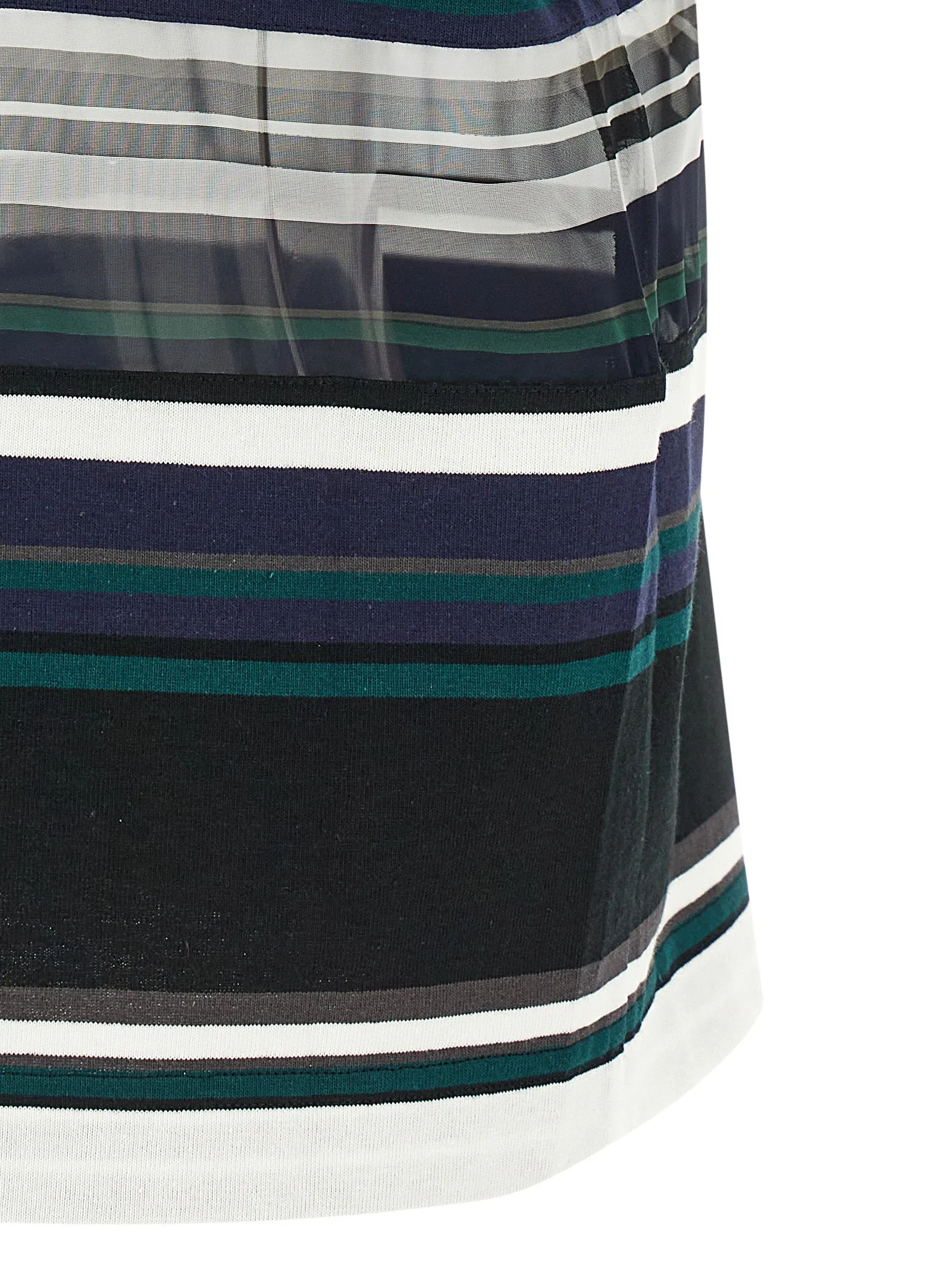 Organza Insert T-Shirt Multicolor sold by Wanan Luxury product image thumbnail 4