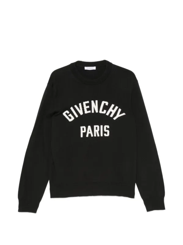 Cotton Blend Crewneck Sweater made by Givenchy
