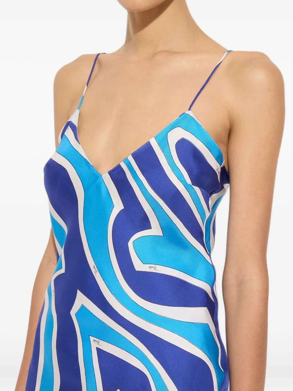Printed Silk Top sold by Wanan Luxury product image thumbnail 4