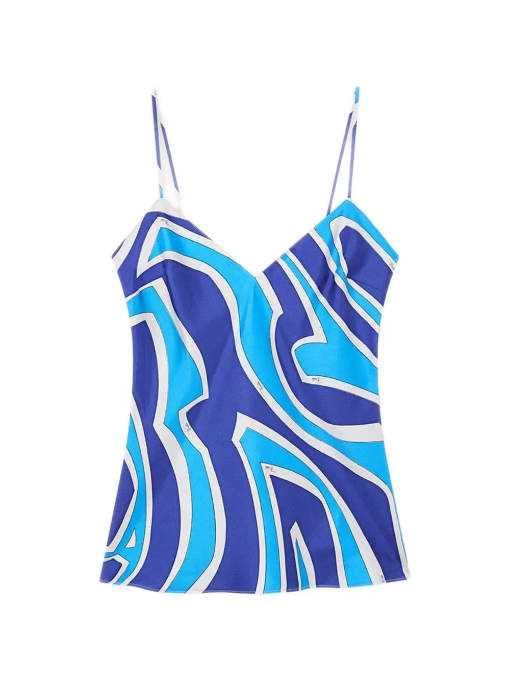 Printed Silk Top sold by Wanan Luxury