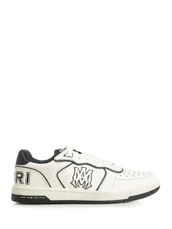Newport In White Leather Sneakers White made by AMIRI