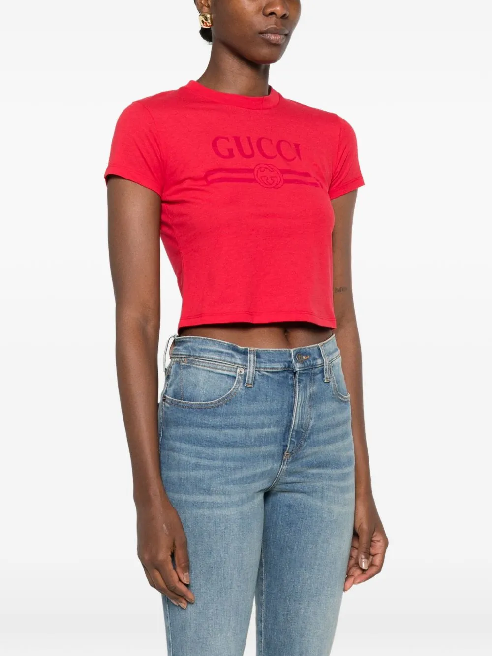 Logo Cotton T-Shirt sold by Wanan Luxury product image thumbnail 5