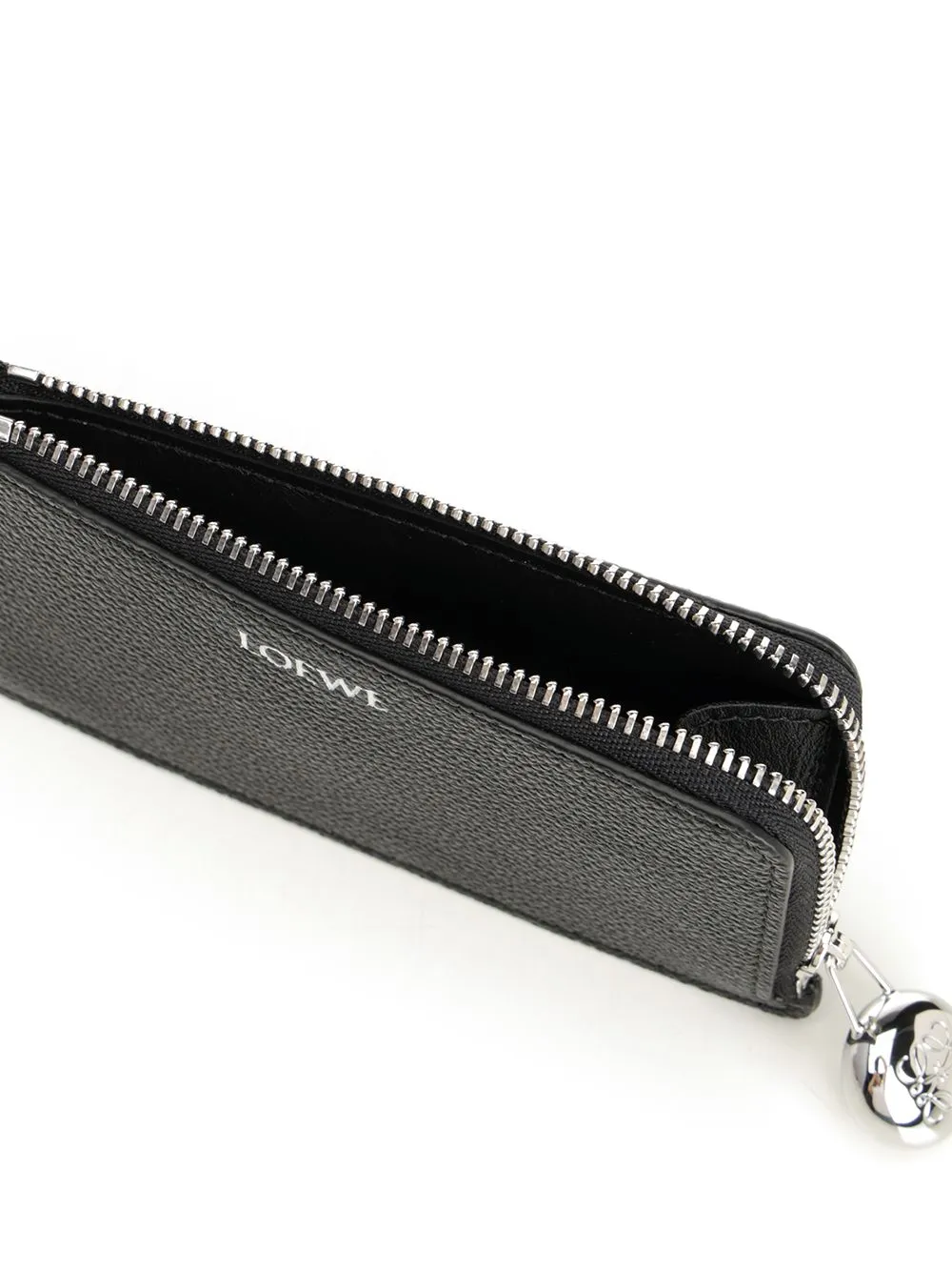Pebble Square Card Holder Wallets Black sold by Wanan Luxury product image thumbnail 4