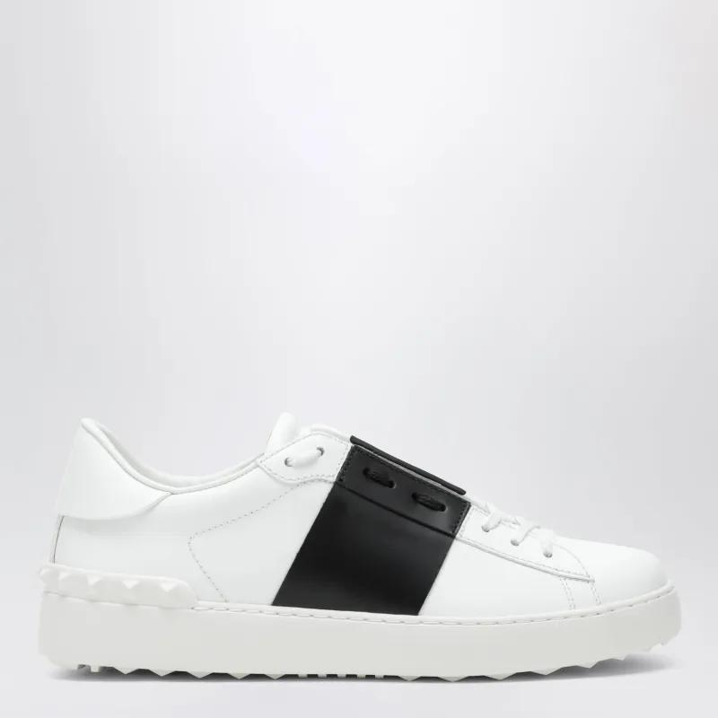 Open Sneakers In White/Black made by Valentino Garavani