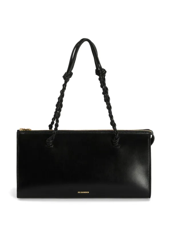 Tangle Leather Shoulder Bag made by Jil Sander