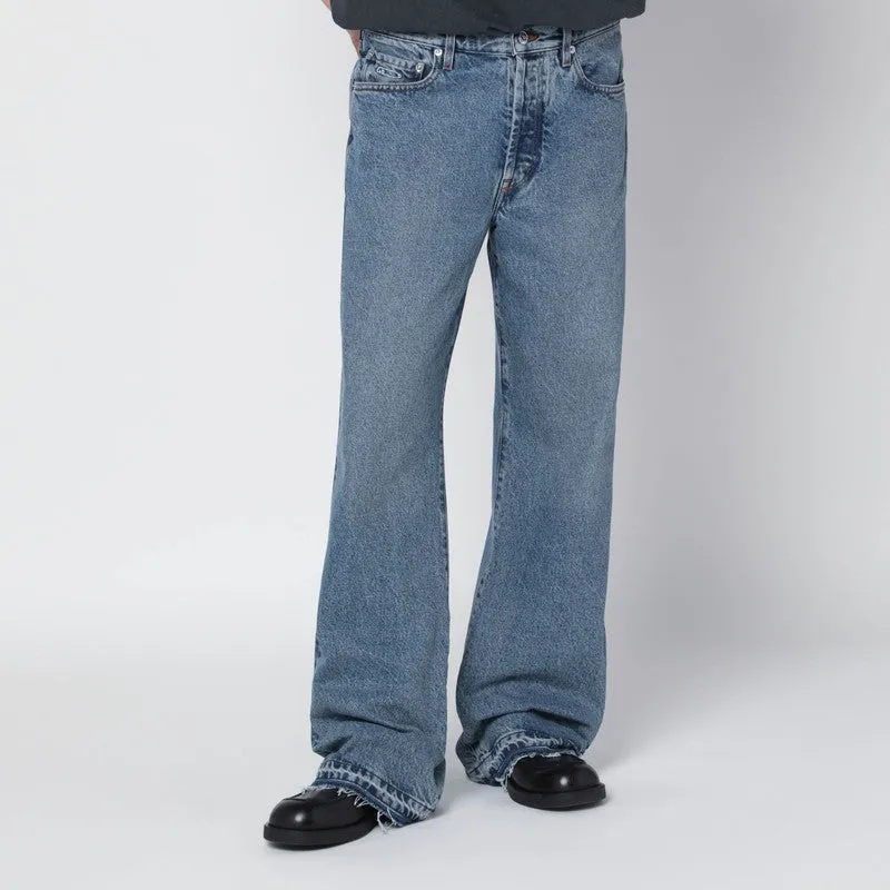 Melrose Medium-Blue Jeans sold by Wanan Luxury
