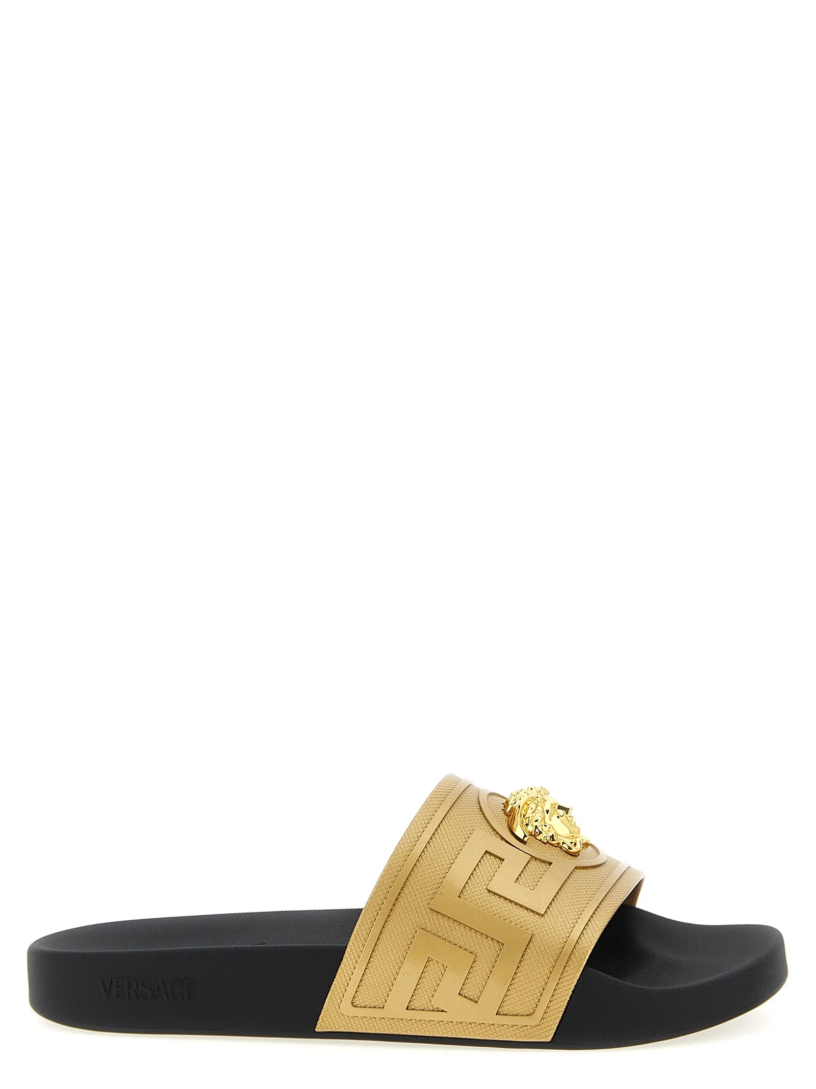 La Medusa Sandals Gold sold by Wanan Luxury