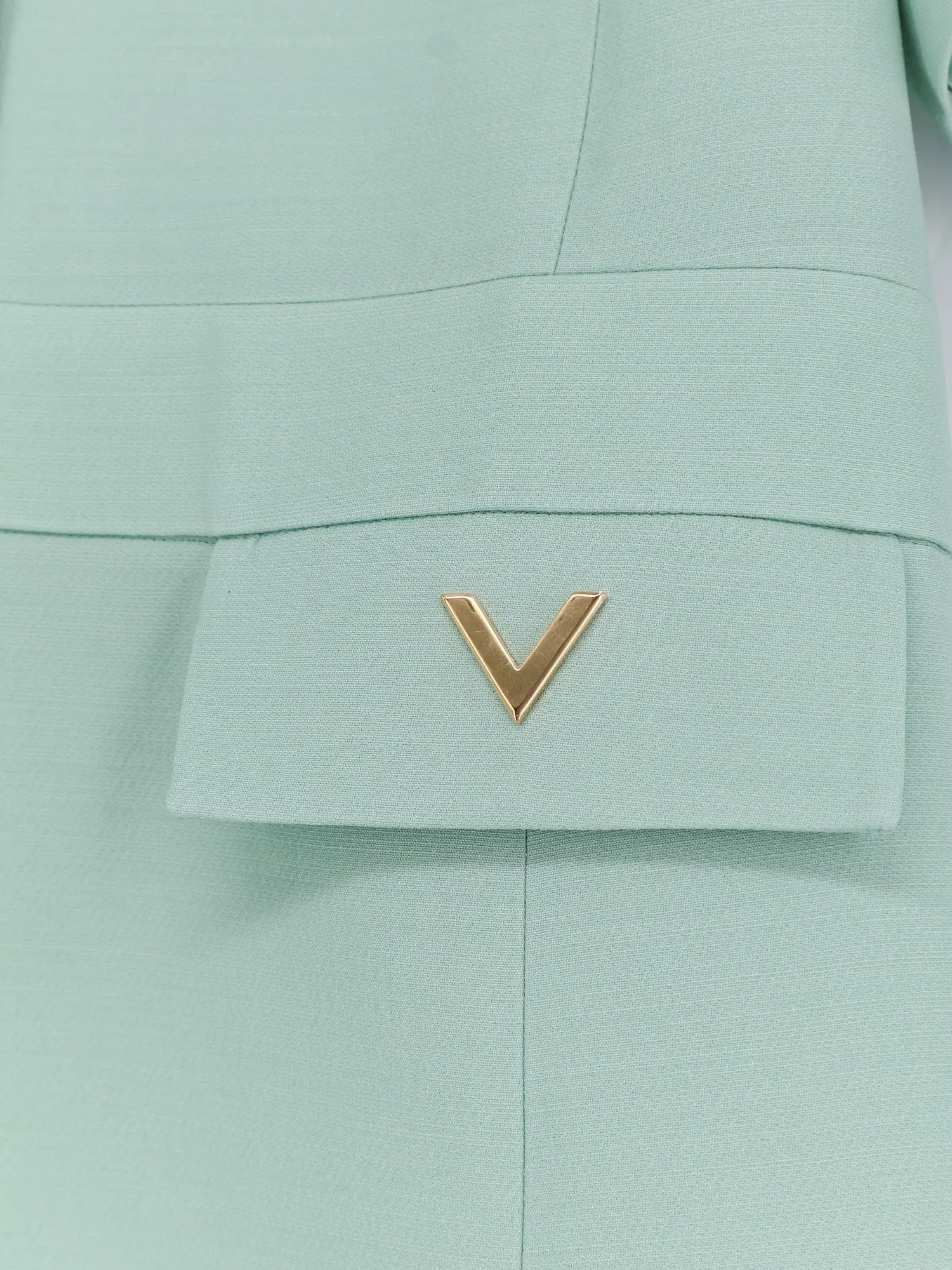 Crepe Couture Midi Dress sold by Wanan Luxury product image thumbnail 3